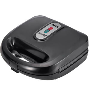 Sandwich-Maker Zass ZSM 03 cu placa detasabila ,culoare Negru
