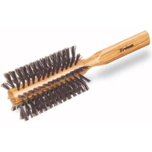 Perie pentru par Trisa Haute Coiffure Styling Large cu par natural de mistret – imaginea 2