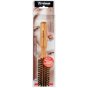 Perie pentru par Trisa Haute Coiffure Forming Medium cu par natural de mistret, Cod 900095