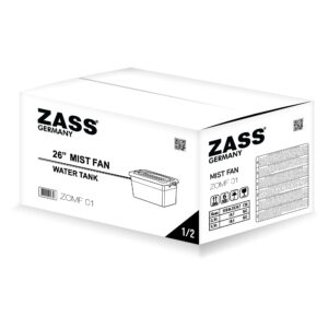 Ventilator de exterior Zass ZOMF 01 multi-functional cu pulverizare de apa – imaginea 2