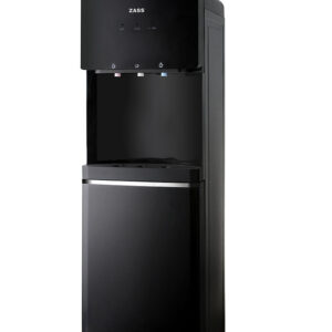 Dozator apa de podea Zass ZWD 18 CR, Putere incalzire 550W, putere racire 90W, compatibil cu bidoane de apa 11 l si 19 l, Silentios 36 dB, Culoare Negru