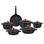 Set oale de inalta calitate din aluminiu Zass Gourmet ZG-ACS 01