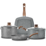 Set vase marmorate