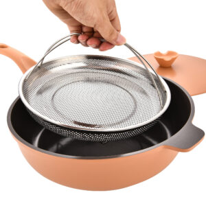 Set tigaie multifunctionala din aluminiu turnat sub presiune 4 ZASS Gourmet ZG-ACS 07 – imaginea 2