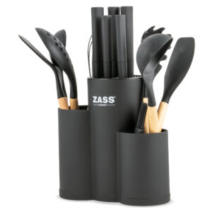 Set cutite si ustensile de bucatarie 14 piese Zass Gourmet ZG-KS 08 – imaginea 2