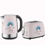Set prajitor paine cu fierbator electric editie limitata Trisa Good Vibes