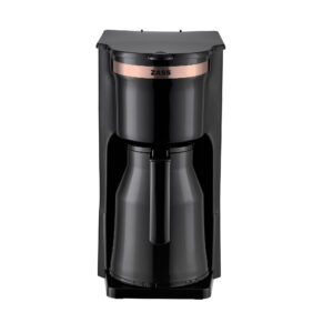 Cafetiera cu termos ZASS Rose Gold ZCM 21, 800w, cana tip termos din sticla, capacitate cana 1L, filtru detasabil, functie anti-picurare