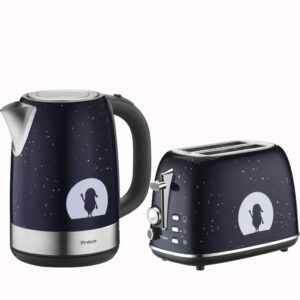 Set prajitor paine cu fierbator electric editie limitata Trisa X-Mas Nights, culoare Albastru