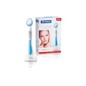 Perie de curatare faciala Trisa Visage Sonic Cleansing System Acumulator 678619 Albastru