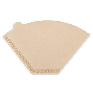 Filtre hartie universale pentru cafetiera Set 100 buc. din Hartie Biodegradabila, Zass ZCFP 02, marimea 2, Maro