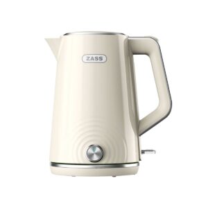 Fierbator electric de apa ZASS ZCK 12 Wave Edition, 2200W, 1,7L, Baza 360, Crem
