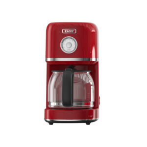 Cafetiera cu filtru ZASS ZCM 15 Eternate,800W,cana 1,5 L,functie anti-picurare si mentinere la cald, culoare Scarlet Sage