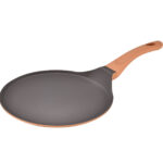 Tigaie pentru clatite din aluminiu turnat sub presiune si acoperire ZG-ACS 12 TERRACOTTA
