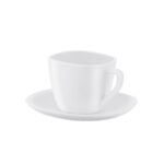 Set cesti ceai/cafea material arcopal 12 piese ZASS ZG-TP 01 Alb