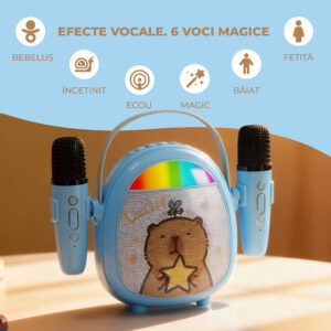 Boxa Portabila Karaoke cu Bluetooth pentru copii – imaginea 2