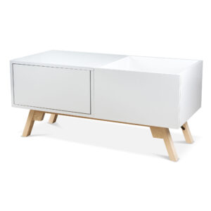 Mobilier pentru Pick-up si discuri vinil din MDF Electromures EM A015 ,greutate 17 kg / 86 x 44 x 42 cm (L x I x l)