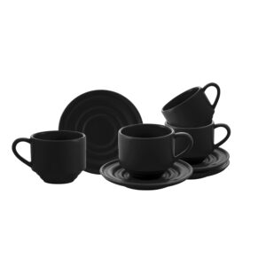 Set cesti din ceramica 8 piese Zass Gourmet Healthy Line ZG-CC 30 Gri